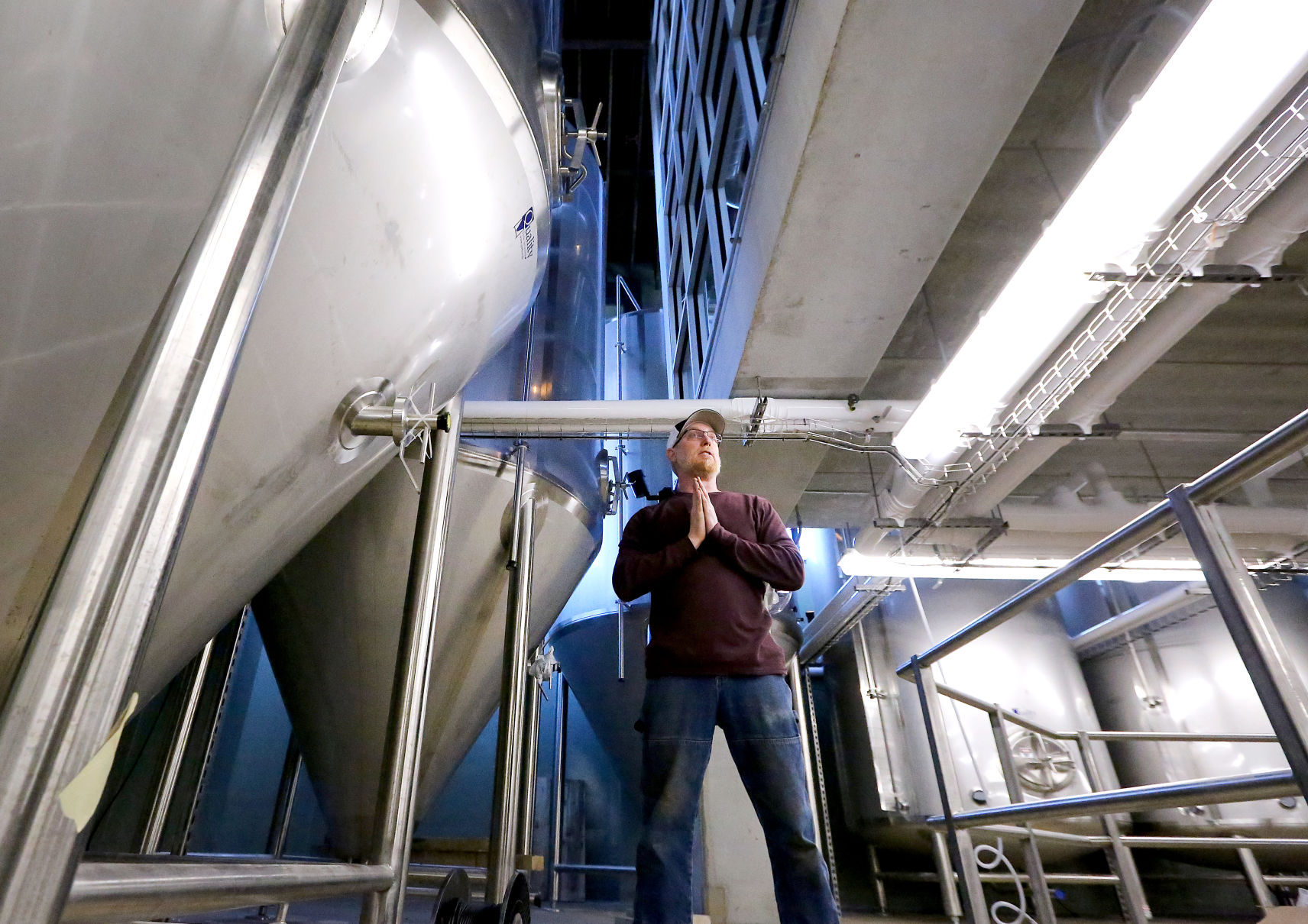 Brewing vats